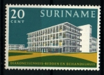 Stamps Suriname -  Inauguración casa diaconos Paramaibo