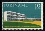 Stamps Suriname -  Inauguración casa diaconos Paramaibo