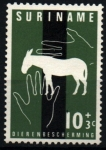 Stamps Suriname -  serie- Fundación protección animal