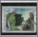 Stamps Hungary -  Sagrada Familia