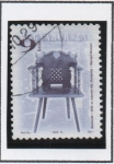Stamps Hungary -  Muebles Antiguos: Silla d' Dunapataj. S18