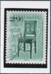 Stamps Hungary -  Muebles Antiguos: Silla diseño d' Animales