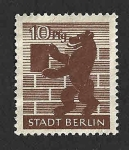 Stamps Germany -  11N4 - El Oso de Berlín DDR 