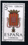 Stamps Spain -  Escudos de Provincias  Gerona