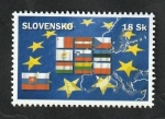 Sellos del Mundo : Europa : Eslovaquia : 417 - 1º de mayo 2004 , entrada de Eslovaquia en la Unión Europea