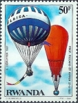 Sellos de Africa - Rwanda -  Bicentenario del vuelo tripulado, vuelos Demuyter (1937) y Piccard y Kipfer (1931)