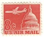 Stamps United States -  avion