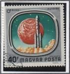 Stamps Hungary -  E.U. Mision a Marte