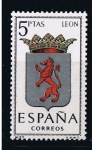 Stamps Spain -  Escudos de Provincias   León