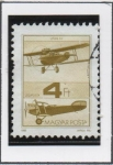 Stamps Hungary -  Aeronaves: UFAG CI