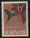 Stamps Suriname -  serie- Pajaros