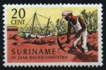 Sellos de America - Surinam -  50 aniv. Industra Bauxita