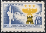 Stamps : America : Chile :  Escuela militar