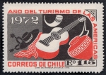 Sellos de America - Chile -  Año del turismo