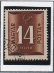 Stamps Hungary -  cifras