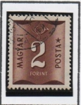 Stamps Hungary -  cifras