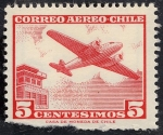 Sellos de America - Chile -  Aviación