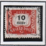 Stamps Hungary -  cifras