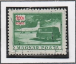 Sellos de Europa - Hungr�a -  Avion Mail y Camion