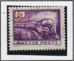 Stamps Hungary -  Tren Correo