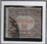 Sellos de Europa - Hungra -  Cifras