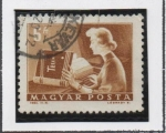 Stamps Hungary -  Fax