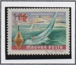 Stamps Hungary -  Isla d' Tihany