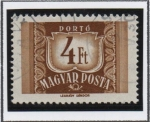 Stamps Hungary -  Cifras