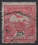 Stamps Hungary -  Turul y Corona d' San Esteban