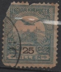 Stamps Hungary -  Turul y Corona d' San Esteban