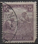 Stamps Hungary -  Cosecha