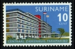 Stamps Suriname -  Inauguración hospital Paramaibo