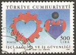 Stamps Turkey -  2561 - Salud - Seguridad en el trabajo