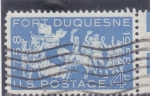 Sellos de America - Estados Unidos -  centenario fort Duquesne