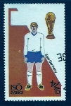 Stamps Germany -  fotbulista