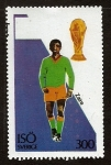 Stamps : Africa : Zambia :  fotbulista