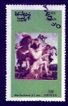 Stamps Oman -  pintura