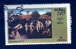 Stamps Oman -  pintura