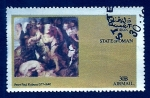 Stamps : Asia : Oman :  pintura