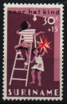 Stamps Suriname -  serie- Fundación protección Infantil