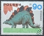 Stamps Vietnam -  Animales prehistóricos: Stegosaurus