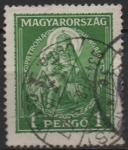 Stamps Hungary -  Virgen María, Patrona d' Hungría