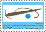 Stamps Spain -  ESPAÑA 1993 3250 Sello Nuevo Europa Obras de Joan Miró Fusées Michel3109 Scott2705