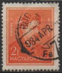 Stamps Hungary -  Janos Arany