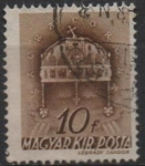 Sellos de Europa - Hungra -  Corona d' San Esteban