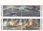 Stamps : Oceania : Marshall_Islands :  II GUERRA MUNDIAL- Batalla de Taranto 1940
