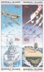 Stamps : Oceania : Marshall_Islands :  II GUERRA MUNDIAL-Ataque a Pearl Harbor 1941
