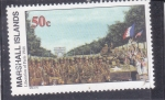 Stamps Oceania - Marshall Islands -  II GUERRA MUNDIAL- Liberación de París