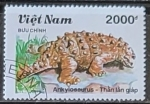 Sellos de Asia - Vietnam -  Animales prehistóricos: Ankylosaurus