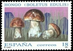 Stamps Spain -  ESPAÑA 1994 3280 Sello Nuevo Micología Mushrooms Hongo (Boletus Edulis) Michel3141 Scott2760